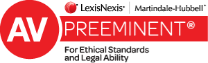 BV | LexisNexis | Martindale-Hubbell | Distinguished | For Ethical Standards and Legal Ability